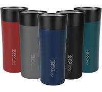 720°DGREE Mug Isotherme 350ml “PleasureToGo 2,0“ - 3 Tailles, 5h Chaleur, 10h Froid, Anti-fuite, Hygiénique, Sans BPA - Thermo Gourde, Tasse, Gobelet Acier Inox pour Café, Thé - Double paroi isolée