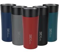 720°DGREE Mug Isotherme 350ml “PleasureToGo 2,0“ - 3 Tailles, 5h Chaleur, 10h Froid, Anti-fuite, Hygiénique, Sans BPA - Thermo Gourde, Tasse, Gobelet Acier Inox pour Café, Thé - Double paroi isolée