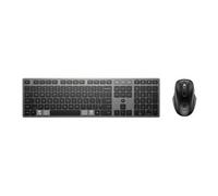 720 - Ensemble clavier et souris - multi-appareils, rechargeable, alimenté par SuperCapacitor, touches programmables - full size - sans fil - 2.4