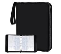 720 Pochettes Album Classeur pour Porte Cartes à Collectionner, Livre Rangement Carte, Albums Photo avec Fermeture éclaire (A)