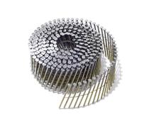 7200 Pointes en rouleau 64 x 2.5 mm 16° NORFIX NFX11406 plat zingué bichromaté 13µ annelées liaison fil cuivré