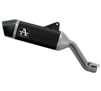 Silencieux ARROW Slip-On Rapide En Titane Dark pour Ducati 1100 Strada V4 202