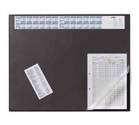 [7204-01] DURABLE Sous-mains avec calendrier 65 x 52 cm Noir