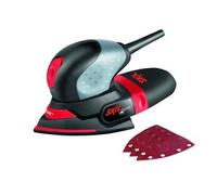 7207AA Octo Ponceuse Multifunction Compacte (100W, 100 x 150 mm, Sac à Poussière, 3 Feuilles abrasives abrasive)
