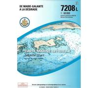 7208l de marie galante a desirade 1/60 000 - Collectif - Epshom - broché - Atlas / carte