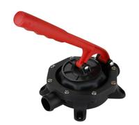 720GPH Auto-amorçante Cale Pompe Manuelle Durable Outils À Main En Plastique Facile Installer Entretien De Transfert D'eau Bateau Haute Pression Débit Pression Adaptés Diverses Applications(02)