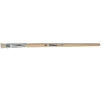 [721423-5] Pelikan Lot de 5 Pinceaux Brosse Plat 613F Manche Bois Poils Pure ...