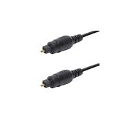 Erard 721552 câble InfiniBand et à fibres optiques 1,5 m Toslink Noir