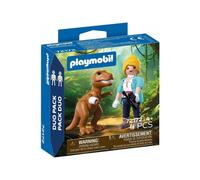 Playmobil Figure Duopack T-rex Explorer
