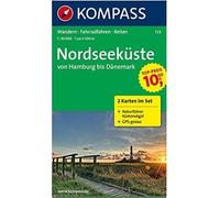 723 nordseekuste von hamburg anemark - - Collectif - Kompass Karten - Atlas / carte
