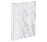 [7240] Hama Album à spirale "Graphic", 19 x 24,5 cm, 40 pages blanches, Stripes
