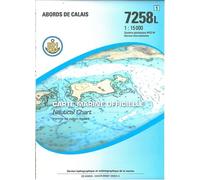 7258l abords de calais Échelle 1:15 000 - Collectif - Epshom - cartonné - Atlas / carte