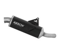 Silencieux ARROW Indy Race EVO Noir Aluminium MOTO MORINI X-CAPE 700 2025-2026