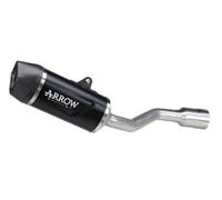 Silencieux Slip-On ARROW Indy Race Evo Noir pour KTM Adventure R 390 2025-2026