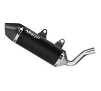 Silencieux Slip-On ARROW Icon Noir Aluminium beta 125 RR Motard LC 4T 2024-2026