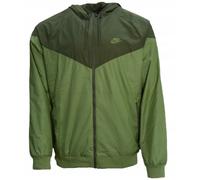 727324-334 Nike veste homme sportswear verte avec capuche coupe-vent