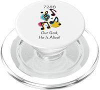 728B Notre Dieu est Vivant PopSockets PopGrip pour MagSafe