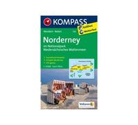 729 norderney im nationalpark niedersachsisches wattenmeer - Collectif - Kompass Karten - broché - Livre