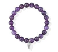 72ore Bracelets de guérison pour femme - Bracelet en améthyste - Bracelet en cristal d'améthyste - Bracelet inspirant en cristal de guérison - Cadeau pour adolescentes et filles, Small, Alliage, Autre