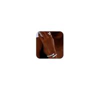 72ore Bracelets épais pour femme - Bracelets dorés empilables - Ensemble de bijoux cadeaux, Alliage, Pas de gemme