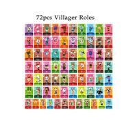 72Pcs New Full Set NFC PVC TAG Mini Cards for Animal Crossing Switch WII U New3ds