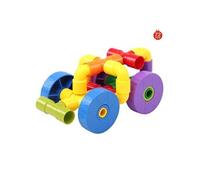 72Pcs Plastique Bouchon de Tuyau Soutenir La Construction Education Assemblée Jouet Educatio BT098