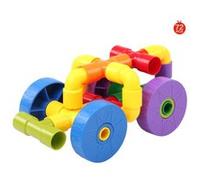 72Pcs Plastique Bouchon de Tuyau Soutenir La Construction Education Assemblée Jouet Educatio BT098