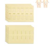 72pcs Ruban Adhésif pour Sonny Angel Hipper, Colle Double Face Transparente Amovible Remplacement Mini Figurines Sans Résidus et Fixation Sûre pour Décoration DIY