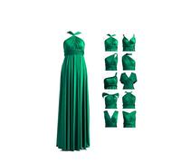 72styles Robe Infinity Avec Bandeau, Demoiselle d'honneur Convertible, Longue, Grande Taille, Multi-Sens, Portefeuille Torsadée
