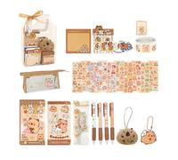 73/105/127pcs Étudiant École Staionery Supplies Cartoon Supplies School Set Stocking Fillers Pour Étudiant Écriture Pour Adolescents Ioutils