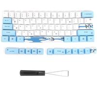 73 Keycaps Universels Avec Motif Mignon Pour Clavier D'Ordinateur Mécanique, Kit De Keycaps De Sublimation De Conception Personnalisée Pbt Pour Clavier De Jeu, Pour Amis(6064