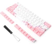 73 Keycaps Universels Avec Motif Mignon Pour Clavier D'Ordinateur Mécanique, Kit De Keycaps De Sublimation De Conception Personnalisée Pbt Pour Clavier De Jeu, Pour