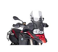 7307 - bulle haute pour moto de tourisme compatible avec B__M__W__ f800gs adventure 2013-2018 COULEUR TRANSPARENTE