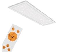 7308-016 Panneau Led,Décor Étoilé,Plafonnier Réglable,Contrôle De La Température De Couleur (Cct),Télécommande Incluse,24 Watt,2 200 Lumen,Blanc,1000x250x65 Mm