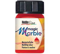 [73203-3] KREUL Lot de 3 Peintures à marbrer "Magic Marble", jaune sol., 20 ml