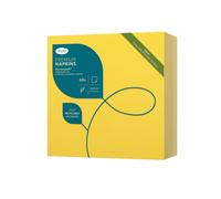 7321012008970 Duni Serwetka Bio Dunisoft 40 x 40 cm Żółty 60 szt. Duni Sales Pol