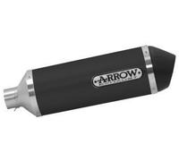 73512ANN - Silencieux Echappement Arrow Urban Aluminium Dark Piaggio MP3 500 LT