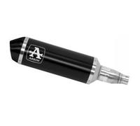Silencieux ARROW Slip-On Urban Aluminium Dark pour Kymco 400 Xciting S 2021-2024