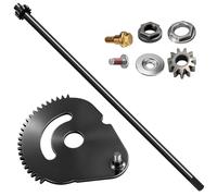 738-0919B Arbre de direction et kit d'engrenage secteur 617-04094 pour MTD Troy Bilt 753-04517 738-0919 738-0919A, avec capuchon de tige de direction 948-0389 710-1309, vis et 941-0656A 741-0.