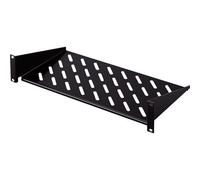 73846385 5501.625 Rittal 19' fond intermédiaire pour la fixation vers 2 barres de glissière, profondeur: 400 mm, noir RAL 9005