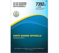7392l cap couronne au cap croisette - Golf de Marseille, Échelle 1:25 000 - Collectif - Epshom - Atlas / carte