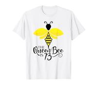 73e Anniversaire The Queen Bee is 73 Years Old Bumblebee T-Shirt