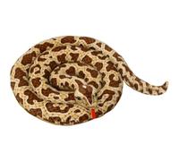 74.8 Longue Peluche Serpent Python, Douce et réaliste pour Les Accessoires de farces du Poisson d'avril, Marron