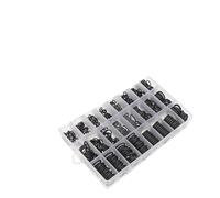 740/1200Pcs Joints toriques en caoutchouc Ensemble de bagues d'étanchéité Joints toriques en caoutchouc nitrile NBR Bande élastique d'étanchéité Ensemble de joints toriques en caoutchouc(740PCS)