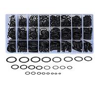 740 Pièces Joints Toriques en Caoutchouc, Assortis Joints Toriques d'étanchéité, Joints de Rondelles pour Réparation Robinetterie Automobile, Câblage de Voitures, Plomberie