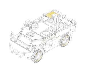 7402 Trumpeter: German Fennek LGS - Version Allemande en 1:72