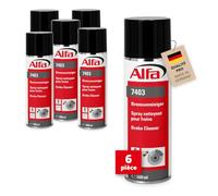 7403 Alfa - Nettoyant de Freins, 12 pièces, 500 ML, Puissant, sans résidus, à Base d'hydrocarbures, enlève Les Graisses, Les huiles et Les résines