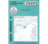 7407g toulon a cavalaire sur mer iles d'hyeres - - Collectif - Epshom - Atlas / carte