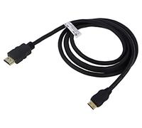 74083 Câble HDMI Mâle, Mini HDMI Mâle PVC L : 2m Noir Goobay