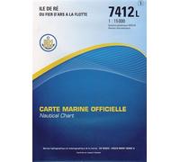 7412l ile de re du fier d'ars a la flotte - Echelle 1 : 15 000 - Collectif - Epshom - Atlas / carte